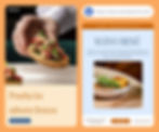 Certificado HTTPS que habilita una conexión segura entre el sitio web de un restaurante y sus clientes.