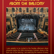 Observations from the Balcony