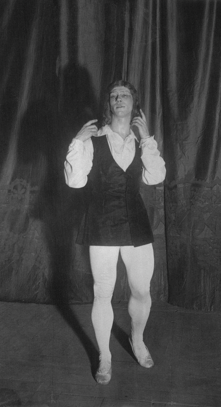 Nijinksy as the Poet. Buenos Aires 1917