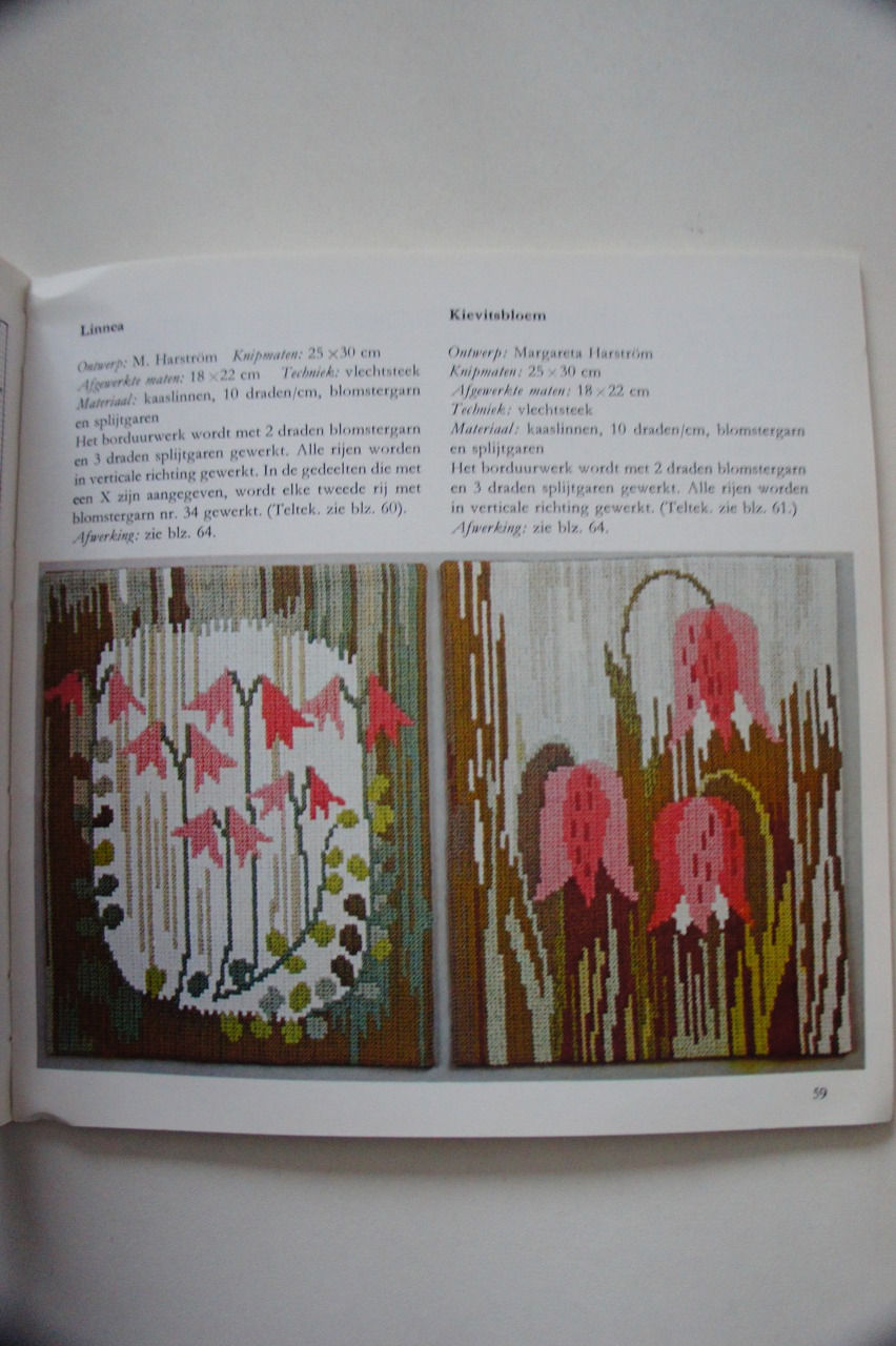 サムネイル： オランダのクロスステッチ本