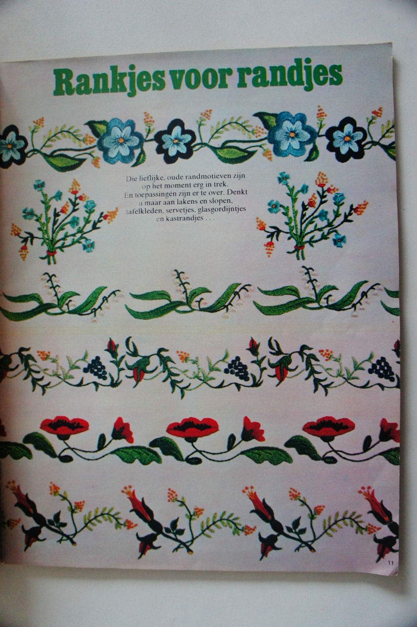 サムネイル： 1979年版オランダの刺繍雑誌