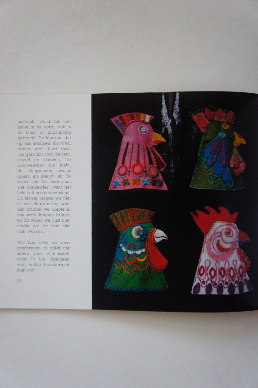 サムネイル： オランダの伝統的な自由刺繍