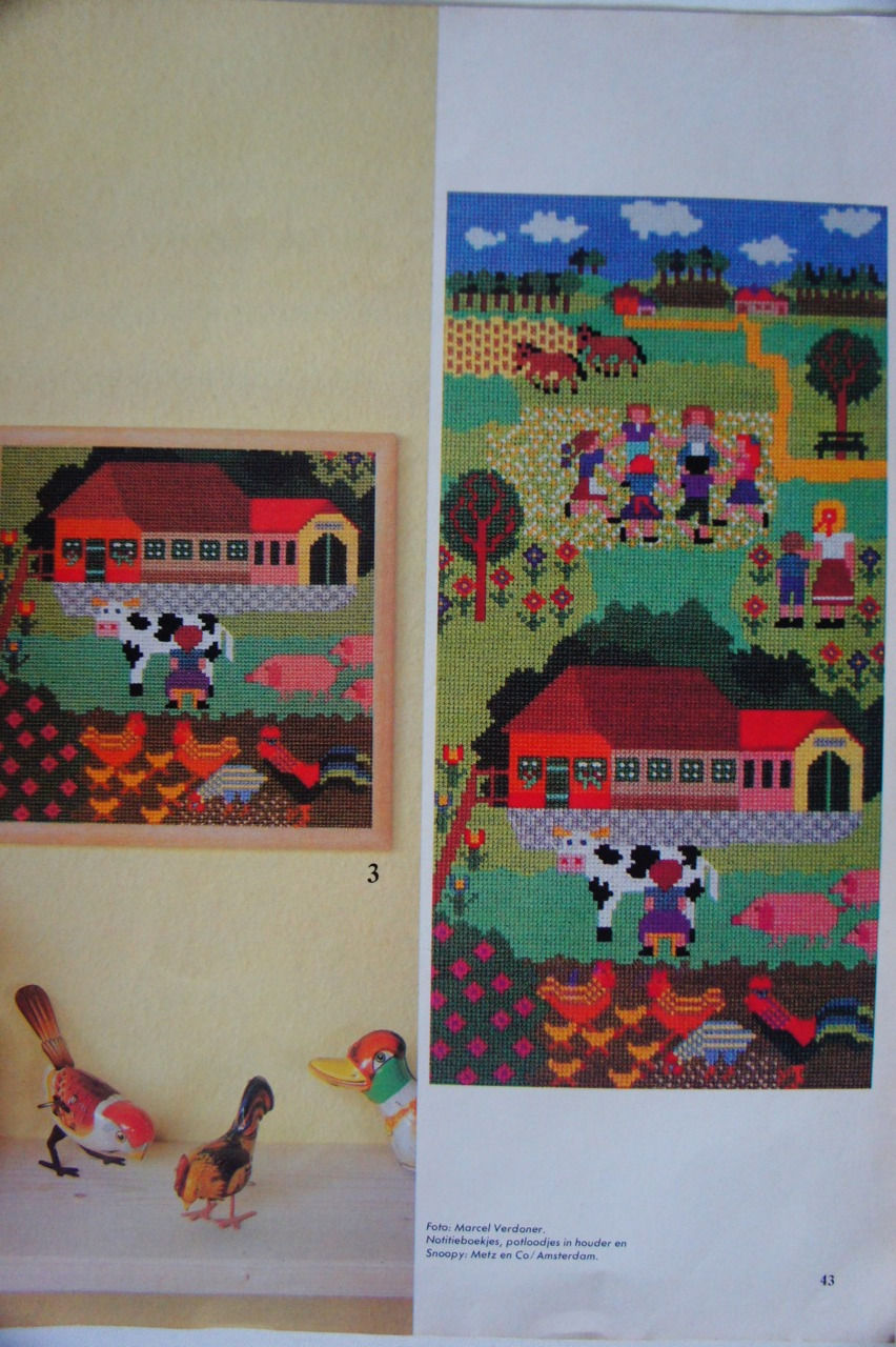 サムネイル： 1978年版オランダのクロスステッチ雑誌
