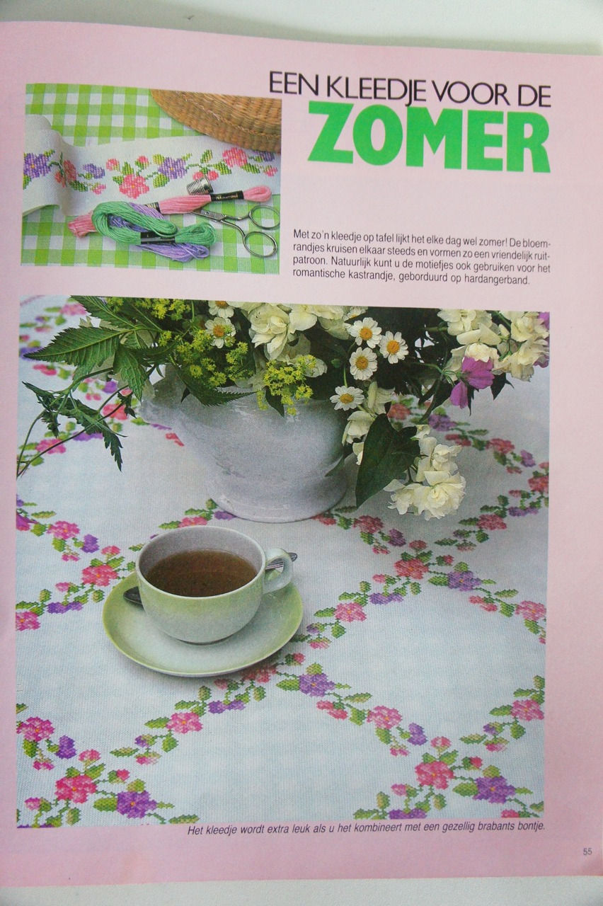 サムネイル： オランダのクロスステッチ雑誌「Meisje」