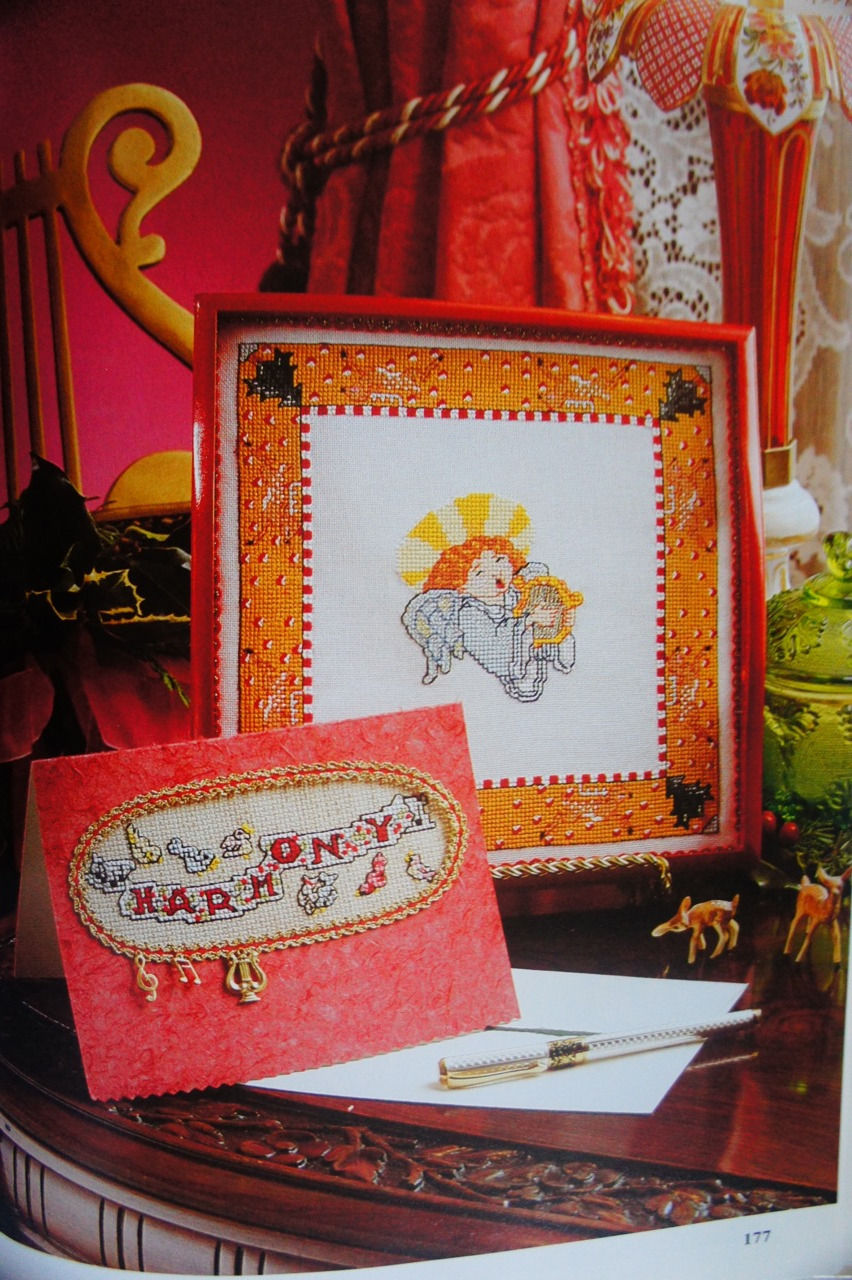 サムネイル： Mary Engelbreitのクロスステッチ本