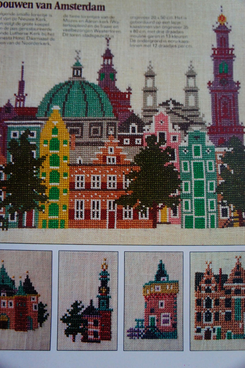 サムネイル： Mies Blochのクロスステッチ本