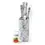 Thumbnail: Chop Faux Marble 5-Pc Knife Set with Block