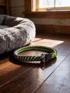 Thumbnail: Shark Tooth Braided Collar 