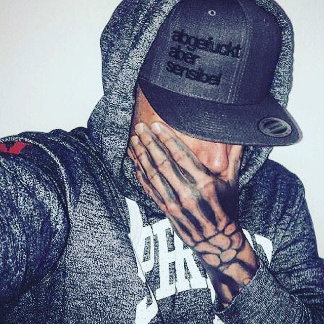 Miniaturbild: abgefuckt aber sensibel snapback all darkgrey