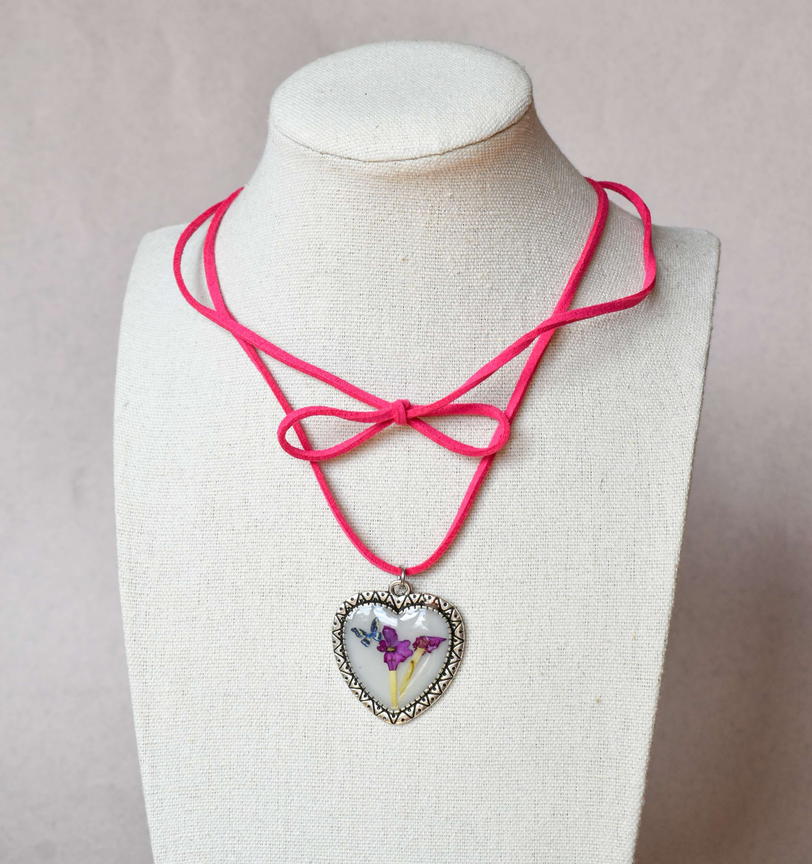 Двоен чоукър - сърце