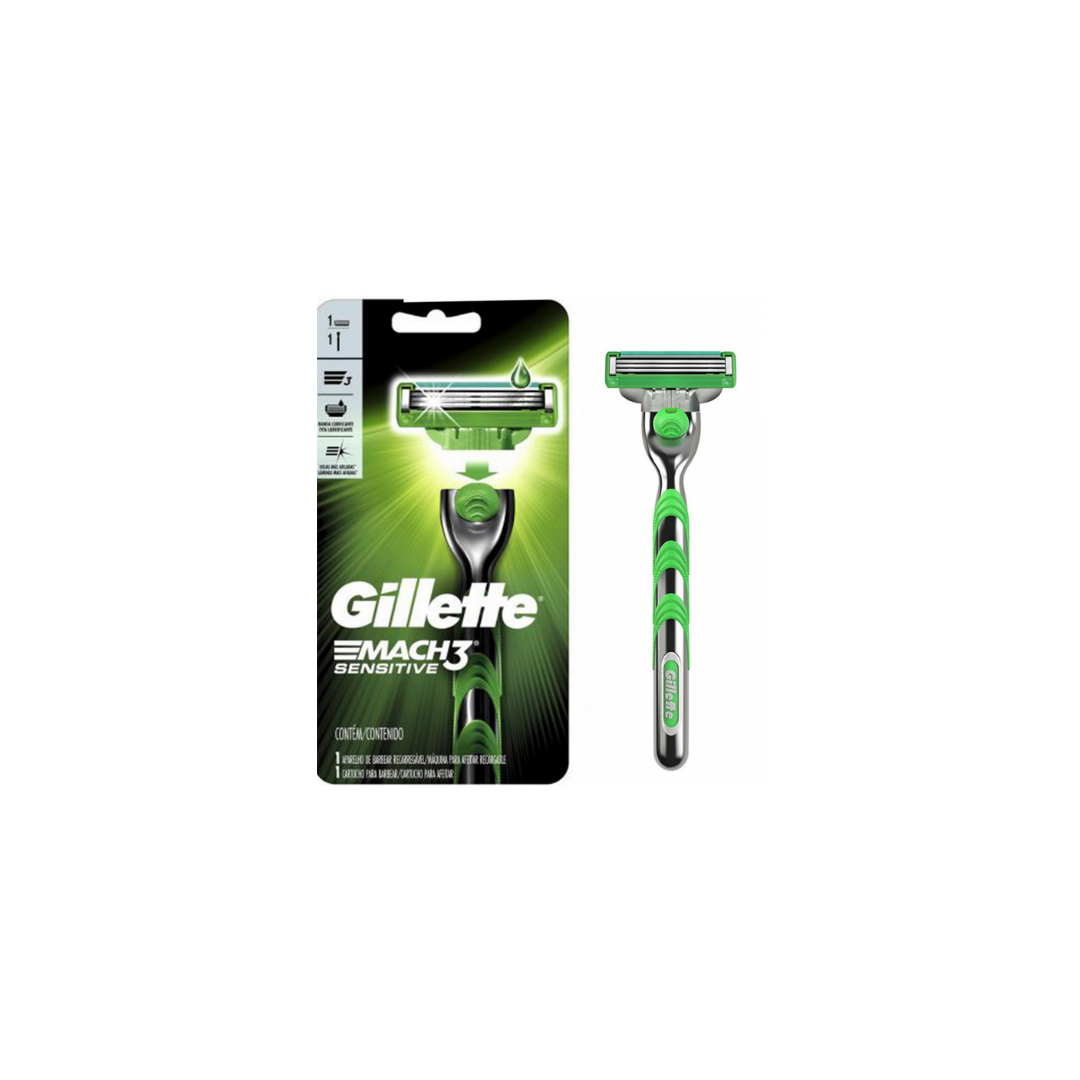 Gillette maquina mach 3 Sensitive
