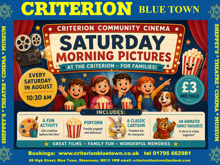 Saturday morning kids cinema is back on the Isle of Sheppey
