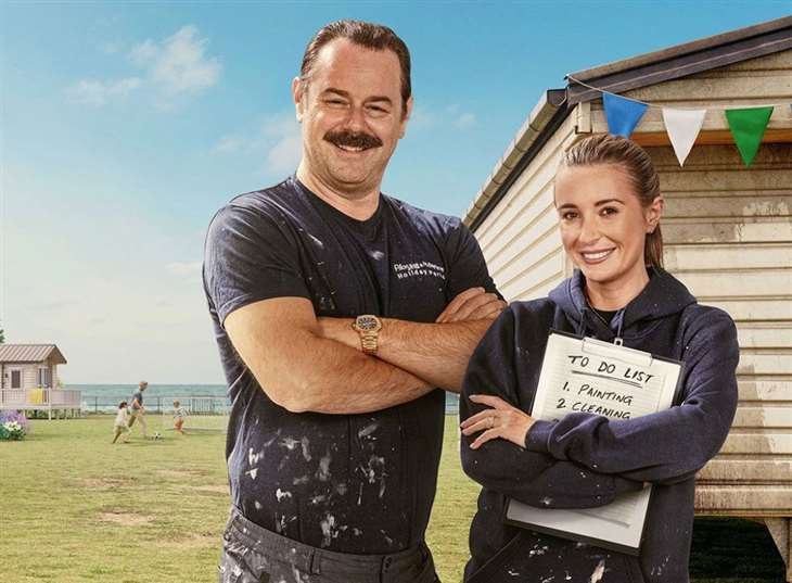 Danny Dyer and his daugher Dani take on Priory Hill caravan park on the Isle of Sheppey