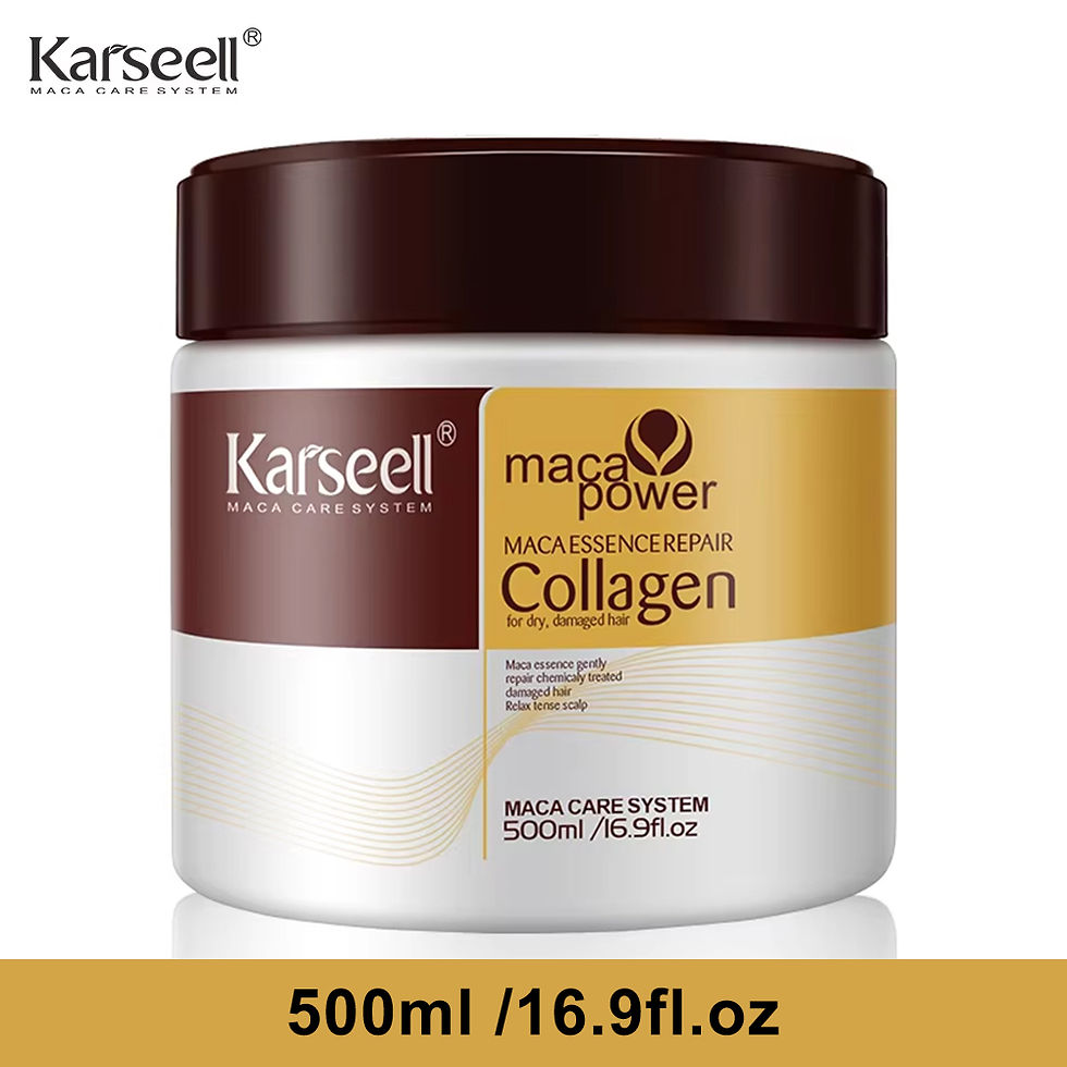 Thumbnail: Karseell Collagen Hair Treatment Deep Repair Conditioning Argan Oil Hair Mask Es