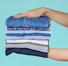 Linge plié