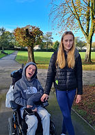 A bespoke lesson about trees for a disabled student who could not access Tiny Forest Caerphilly.