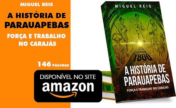 LIvro História de Parauapebas do Dr. Miguel Reis ilustrações - Arquiteto Marcelo Lima
