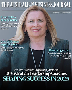 Dr Clare Allen Coach 2025