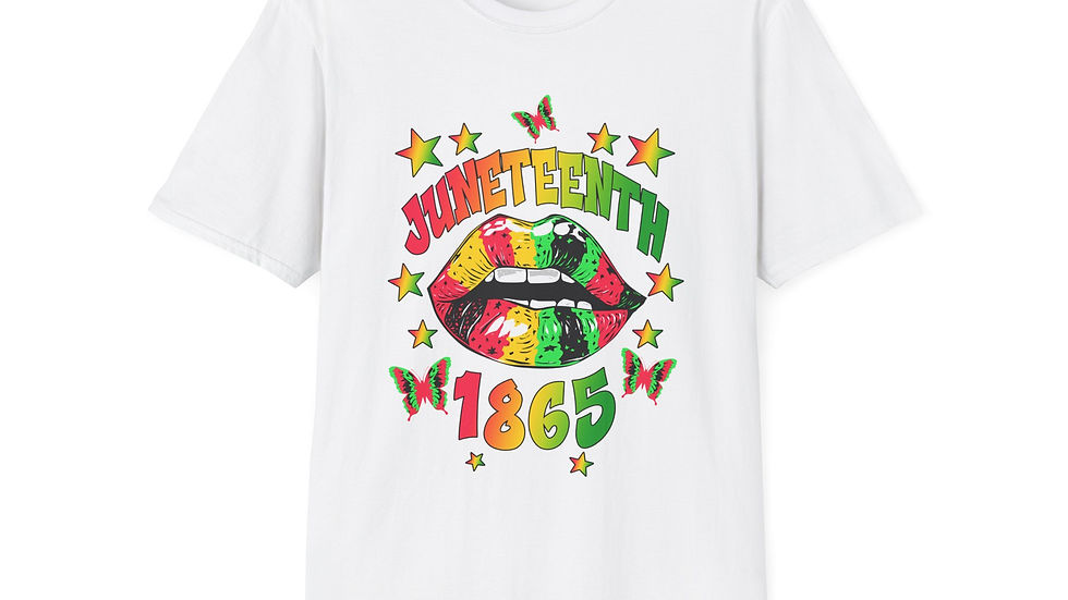 Juneteenth 1865 Unisex Softstyle T-Shirt - Celebrate Freedom & Heritage