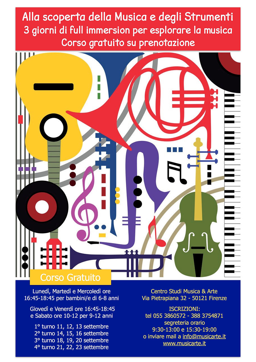 Alla scoperta della musica e degli strumenti