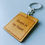 Thumbnail: CARVEGLOW® Personalized Engraved Modern Calendar for Anniversary Wooden Keychain