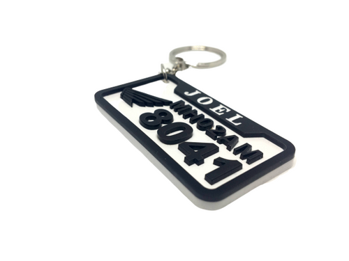 Buy & Send Personalised Vehicle Number Plate Keychain Online In India - Foto 8