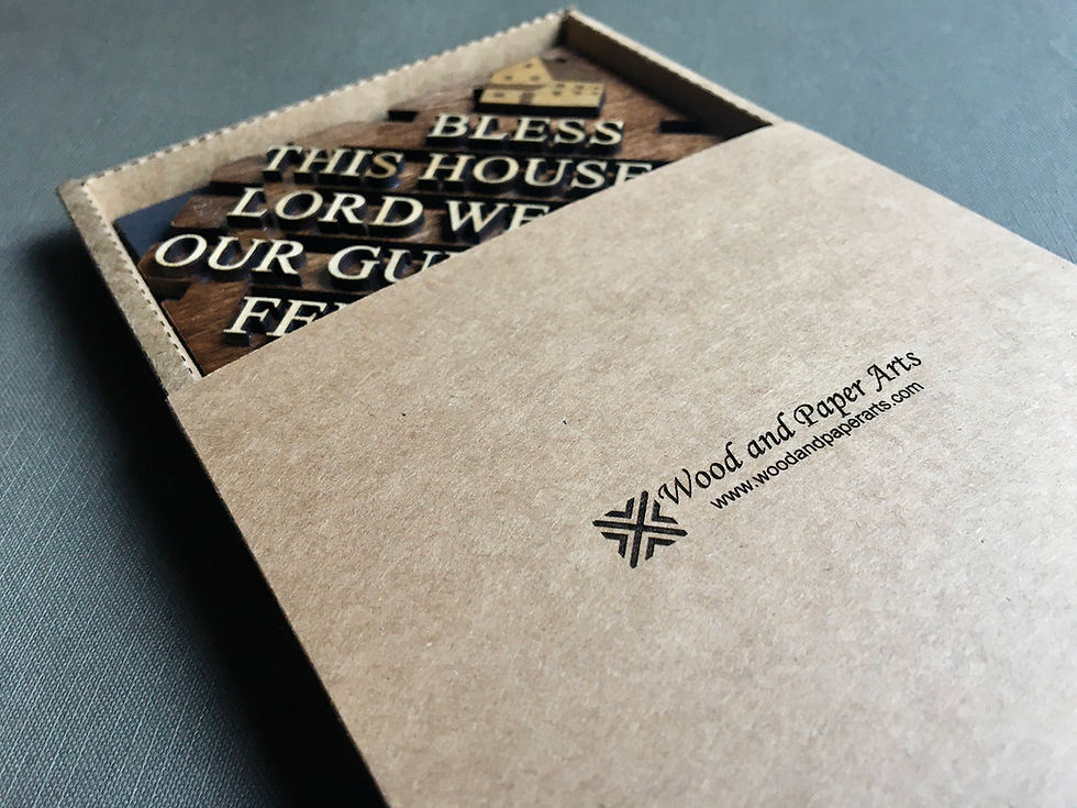 Thumbnail: CARVEGLOW® Wooden Door Sign for Home