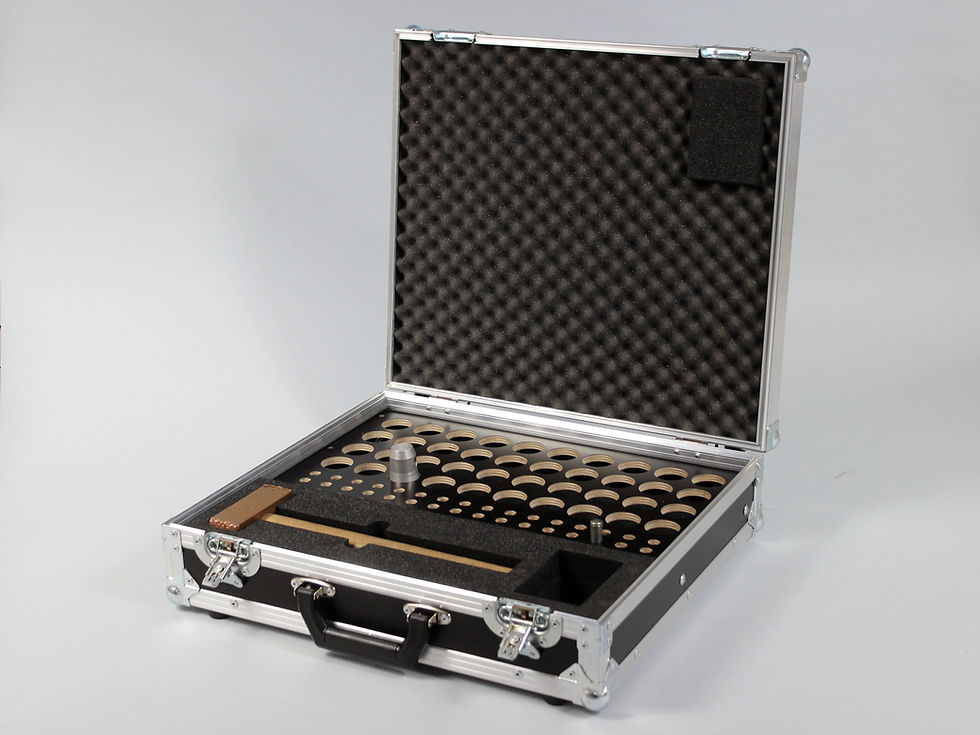 Walizka na sworznie i piny