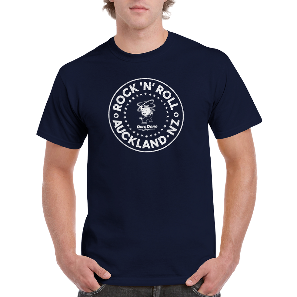 Thumbnail: Rock n Roll Auckland Heavyweight Unisex Crewneck T-shirt