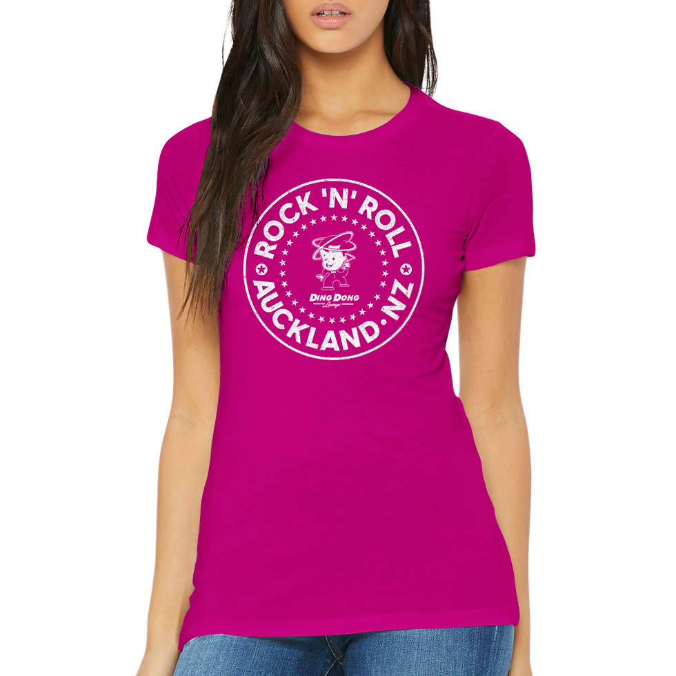 Thumbnail: Rock n Roll Auckland Premium Womens Crewneck T-shirt