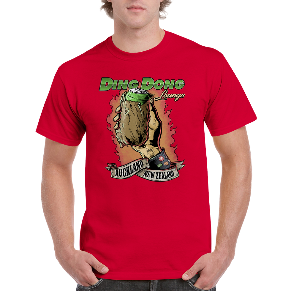 Thumbnail: Bum Beer Auckland Heavyweight Unisex Crewneck T-shirt