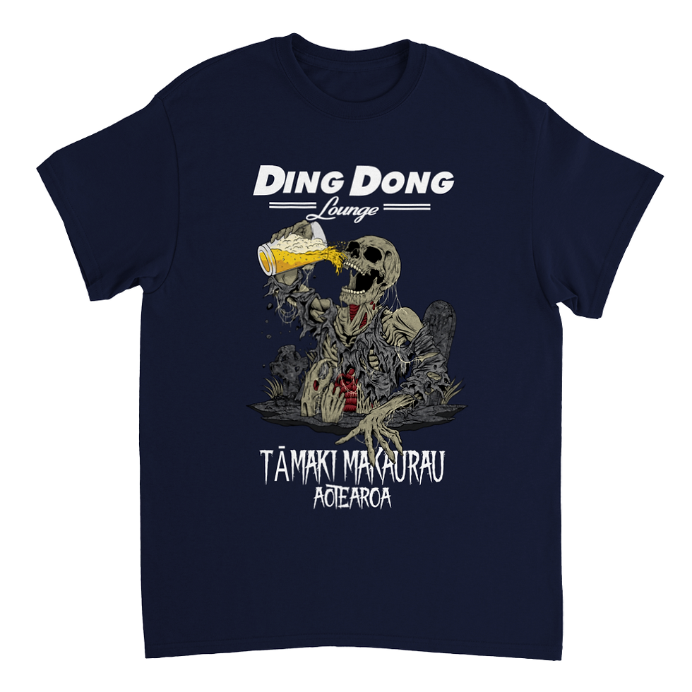 Thumbnail: Beer from the Grave Tāmaki Makaurau Heavyweight Unisex Crewneck T-shirt