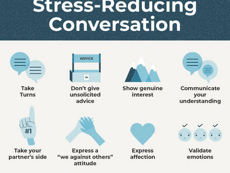A Key to Building Emotional Intimacy in your Marriage: Stress Reducing Conversations