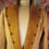Thumbnail: Handmade Gold Plaid Wool Frock Coat | Suede-Velvet Trim, Victorian Style