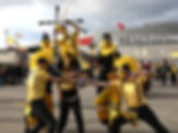 Sports supporters at Wellington Phoenix game