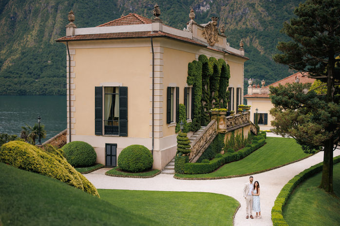 Villa Del Balbianello Pre Wedding Shoot Lake Como