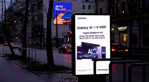 Samsung DOOH Campaign | Baltics