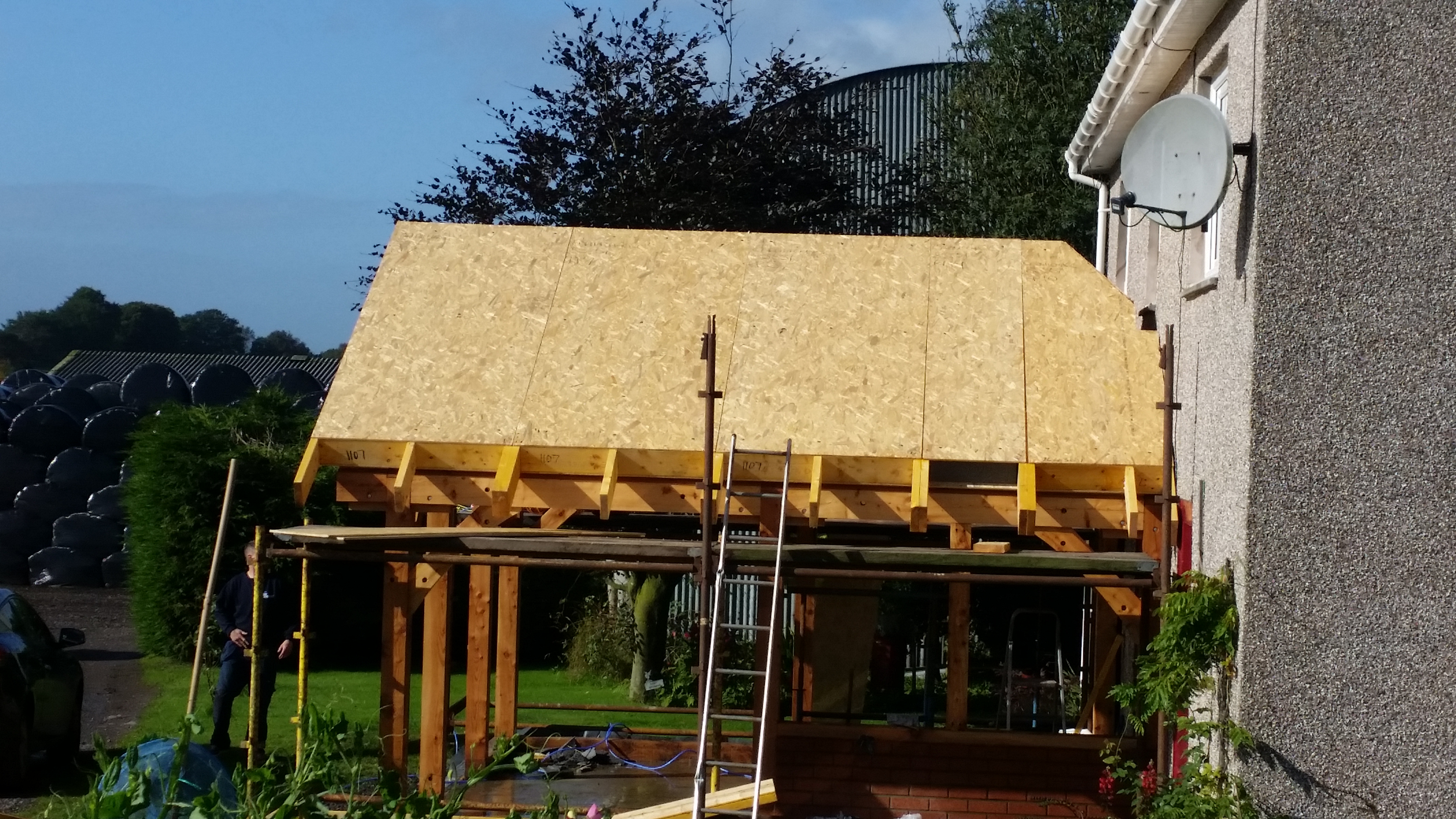 Sips Home Extensions Scotland Timber Frame House Extension