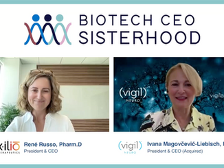 Biotech CEO Sisterhood: Ivana Liebisch on her career path, the successful sale of Vigil to Sanofi, moving quickly and decisively on decisions, and her thoughts on leadership