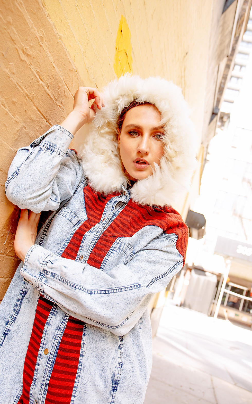 Thumbnail: Poncho Jacket Huayruru Frente