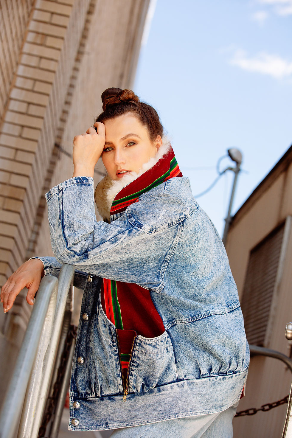 Thumbnail: Poncho Jacket Saya Roja