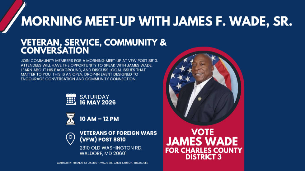 Morning Meet-Up with James F. Wade, Sr.: Veteran, Service, Community & Conversation