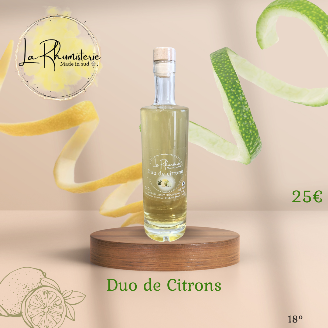 Rhum Duo de citrons