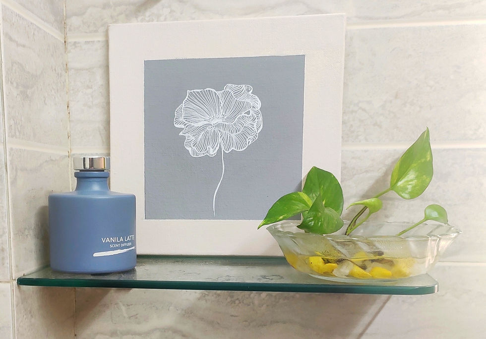 Thumbnail: Hand-Painted Acrylic Art on Wall
