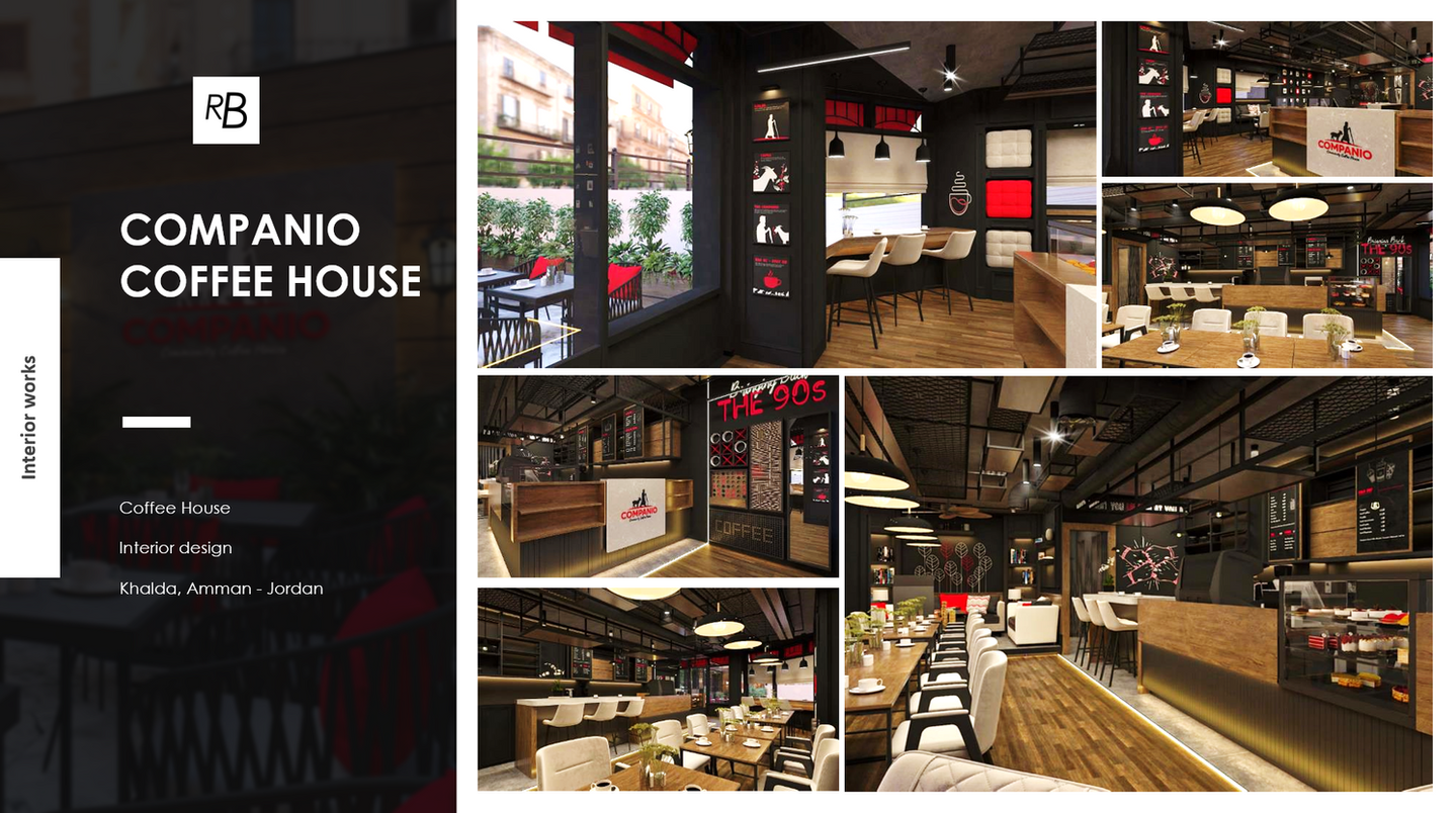 Companio Community Coffee House - cafe design in Jordan