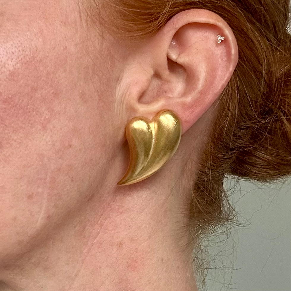 Thumbnail: Stylised Heart Earrings