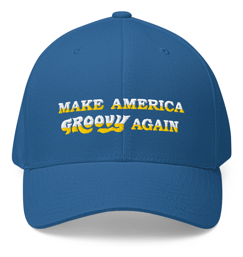 MAKE AMERICA GROOVY AGAIN Hat (Blue)