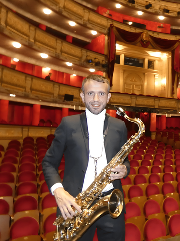 David Hernando Vitores en el Teatro Real.