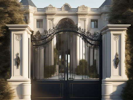 Crafting Elegance: Custom Metal Entryway Gates and the Art of Metal Fabrication