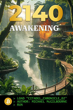 Awakening - Book 2 of Bitcoin Citadels Chronicles exploring cryptocurrency evolution from 2026-2053